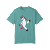 Skating Unicorn Unisex T-Shirt - Adults Skate Too LLC