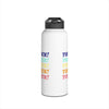 Toepick! 32oz Stainless Steel Water Bottle - Adults Skate Too LLC