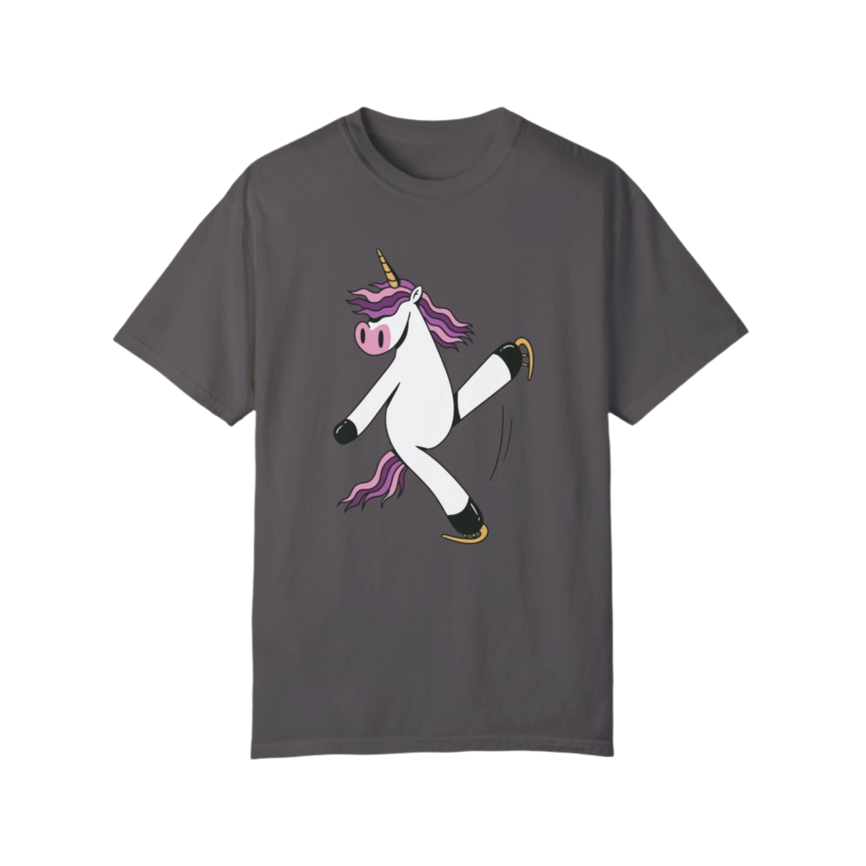 Skating Unicorn Unisex T-Shirt - Adults Skate Too LLC