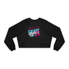 Retro Women's Cropped Fleece Pullover