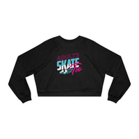 Retro Women's Cropped Fleece Pullover