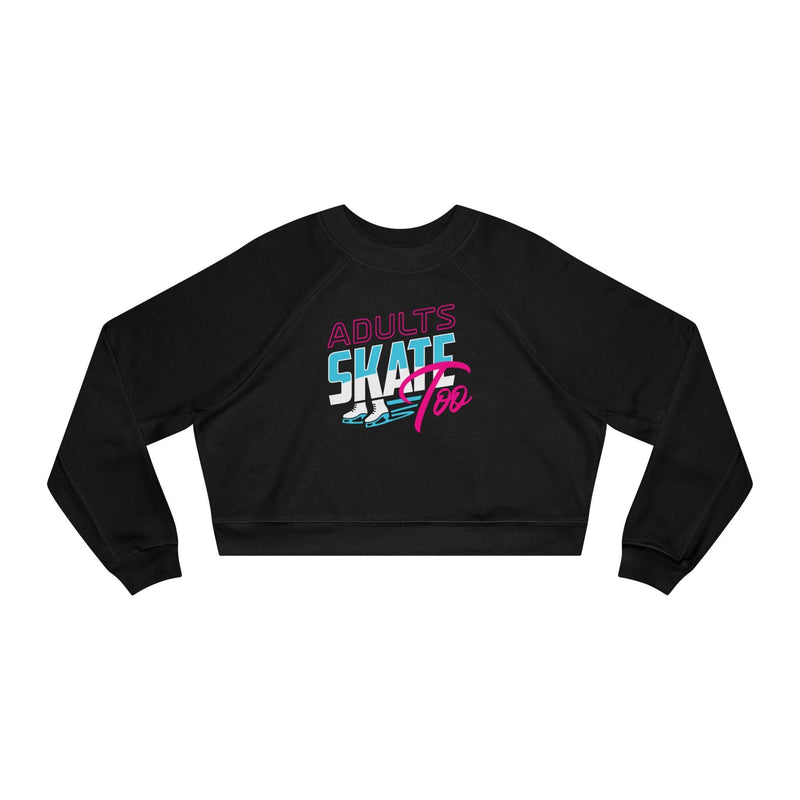 Retro Women's Cropped Fleece Pullover