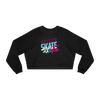 Retro Women's Cropped Fleece Pullover