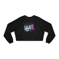 Retro Women's Cropped Fleece Pullover