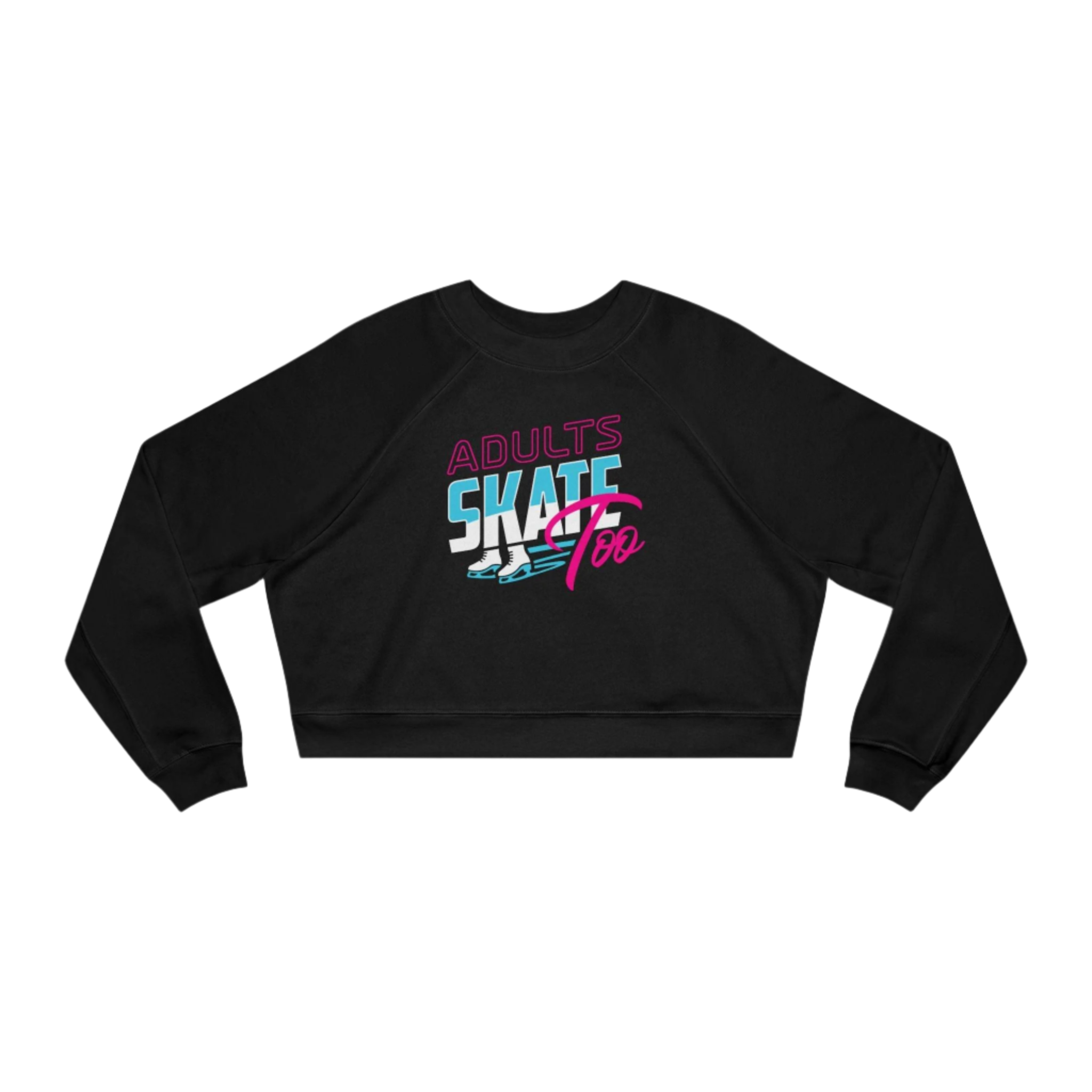 Retro Women's Cropped Fleece Pullover