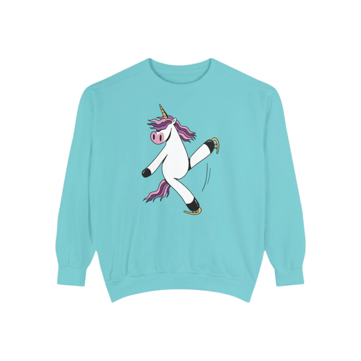 Skating Unicorn Unisex Sweatshirt