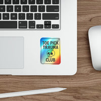 Toepick Trauma Club Holographic Stickers - Adults Skate Too LLC