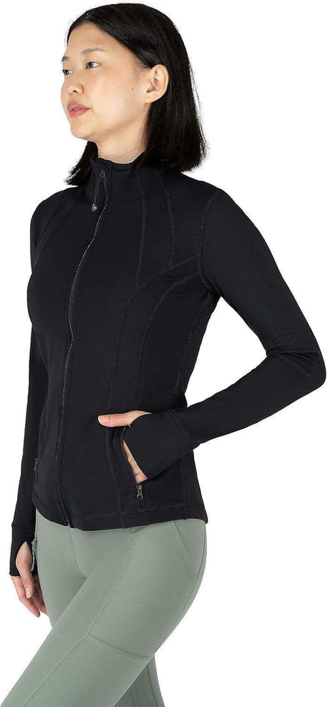 90 Degree By Reflex Women’s Lightweight Full Zip Jacket - Adults Skate Too LLC