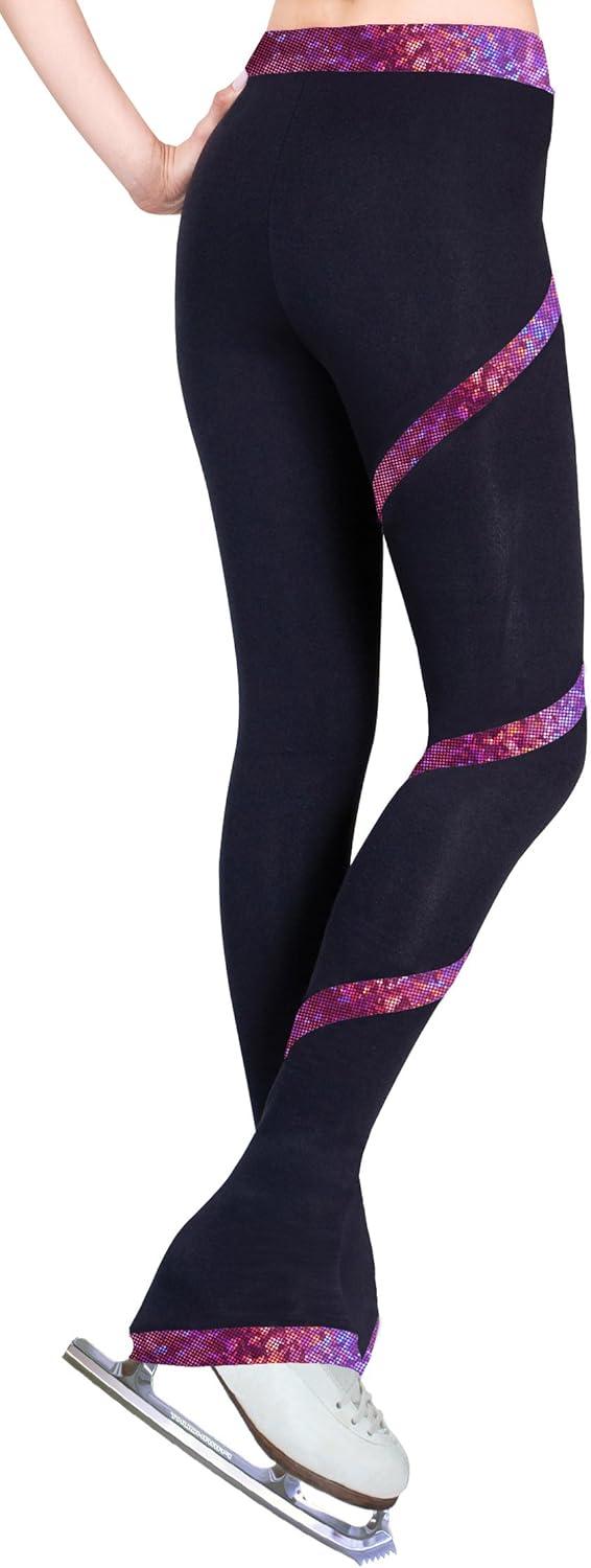 NY2 Sportswear Figure Skating Spiral Polartec Polar Fleece Pants - Adults Skate Too LLC