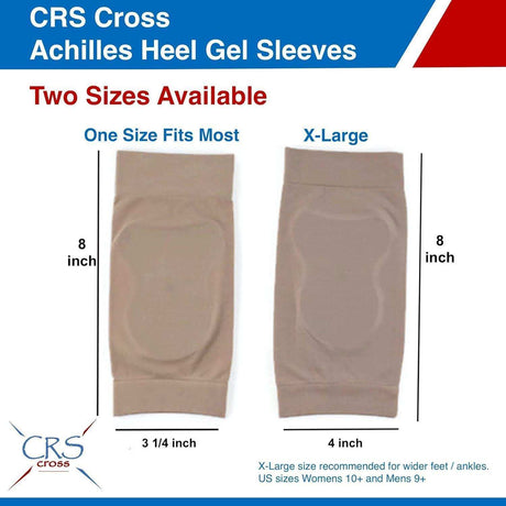 CRS Cross Achilles Heel Sleeve - Adults Skate Too LLC