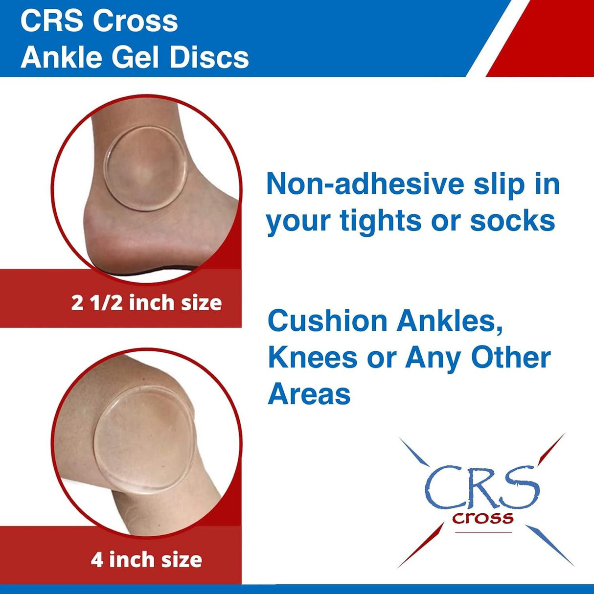 CRS Cross Ankle Gel Discs