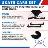 CRS Cross Skate Guards, Soakers and Towel