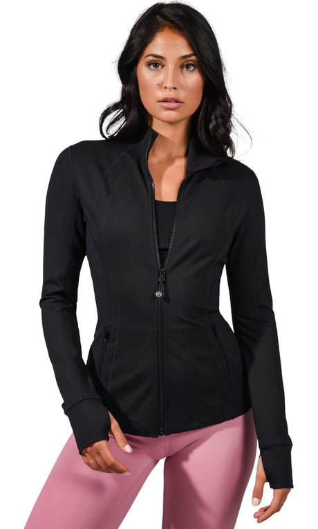 90 Degree By Reflex Women’s Lightweight Full Zip Jacket - Adults Skate Too LLC