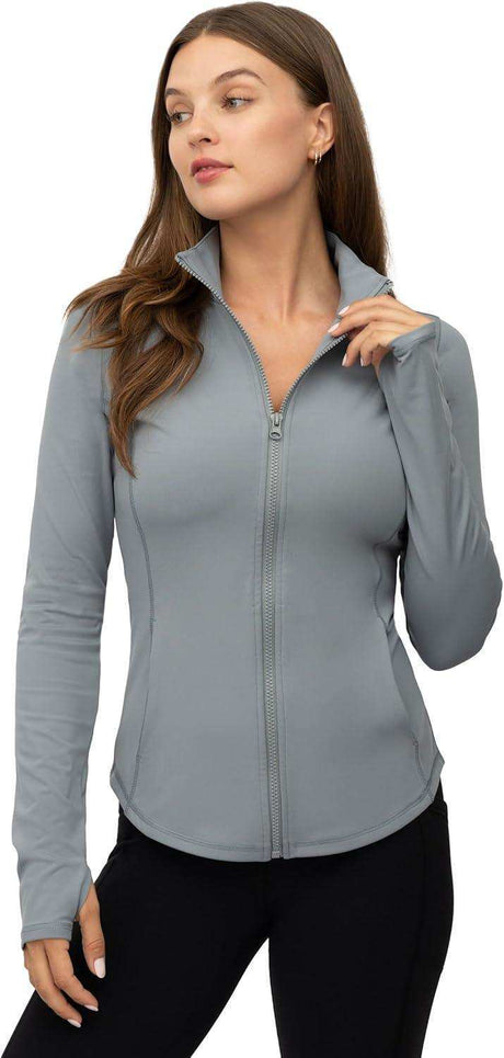 90 Degree By Reflex Women’s Lightweight Full Zip Jacket - Adults Skate Too LLC