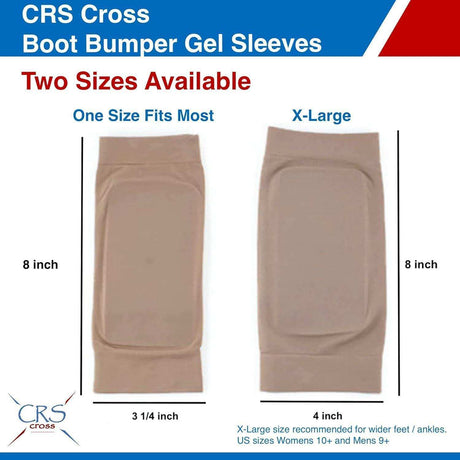 CRS Cross Boot Bumper Gel Pad Sleeve - Adults Skate Too LLC