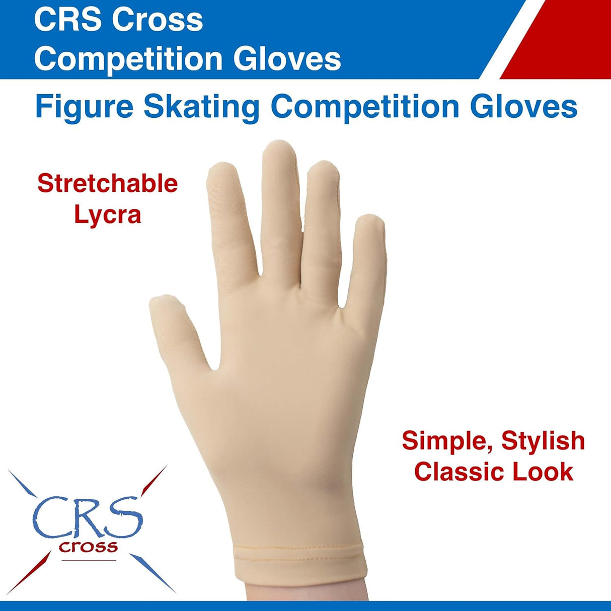 CRS Cross Figure Skating Competition Gloves