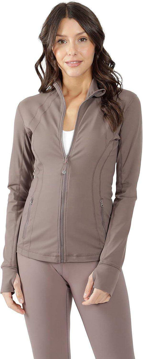 90 Degree By Reflex Women’s Lightweight Full Zip Jacket - Adults Skate Too LLC