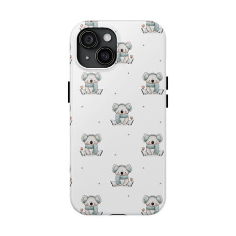 Cute Koala Tough Phone Case - Durable Protection for Nature Lovers
