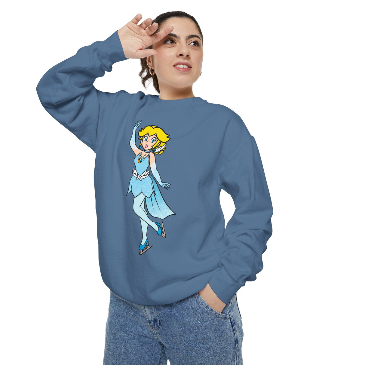 Princess P Ice Skater Unisex Sweatshirt - Adults Skate Too LLC