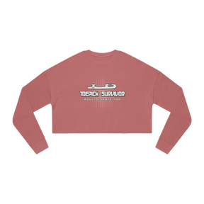 Toepick Survivor Women's Cropped Sweatshirt