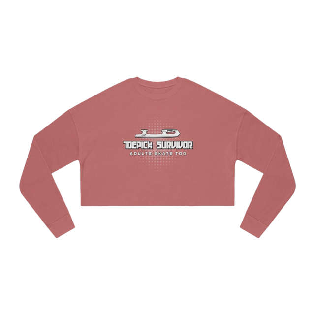 Toepick Survivor Women's Cropped Sweatshirt