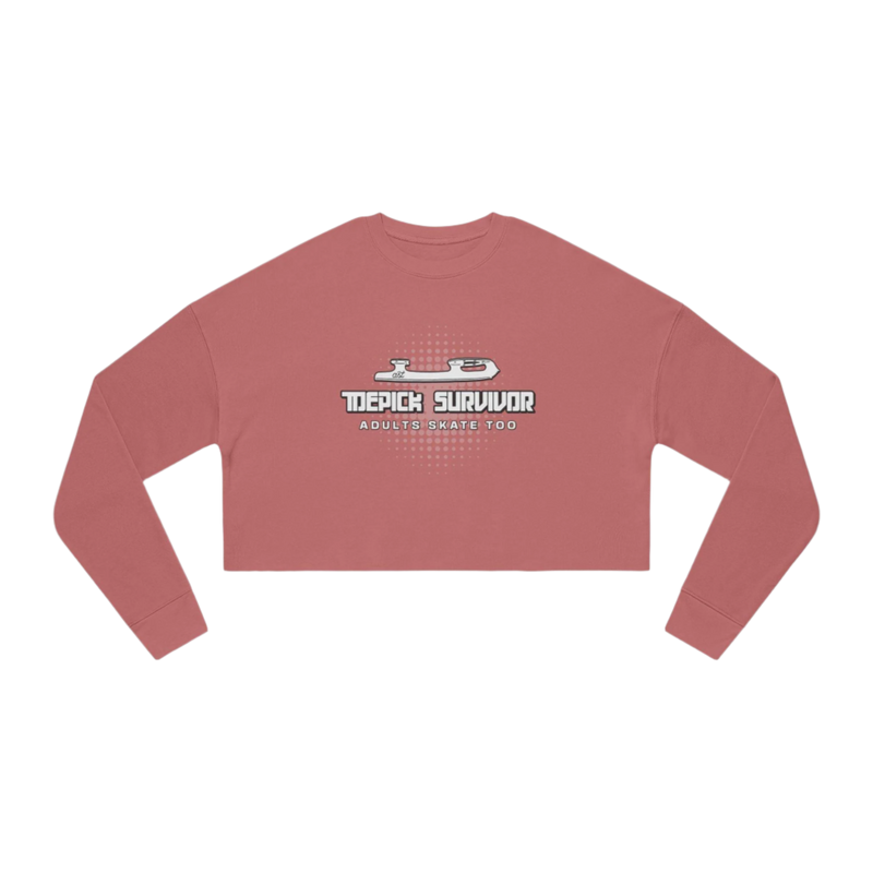 Toepick Survivor Women's Cropped Sweatshirt