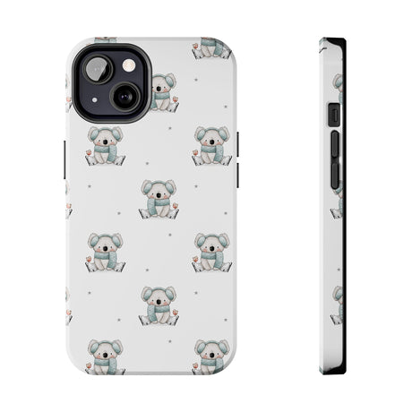 Cute Koala Tough Phone Case - Durable Protection for Nature Lovers