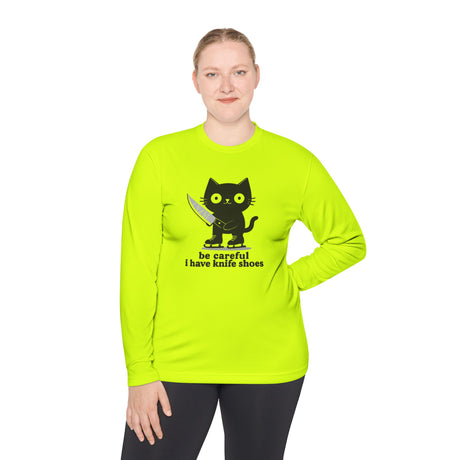 Knife Shoes Warm Up Long Sleeve Tee - Adults Skate Too LLC