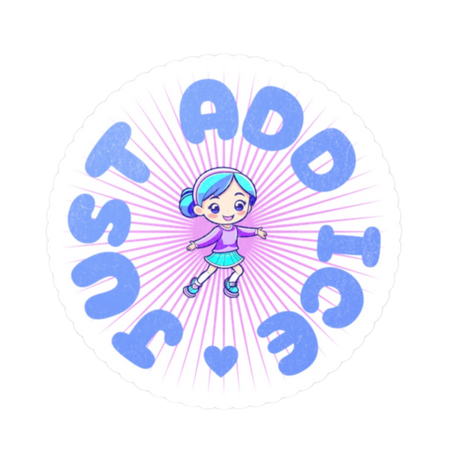 Just Add Ice Vinyl Sticker - Adults Skate Too LLC