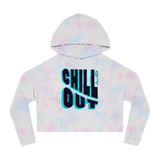 Chill Out Women’s Cropped Hooded Sweatshirt