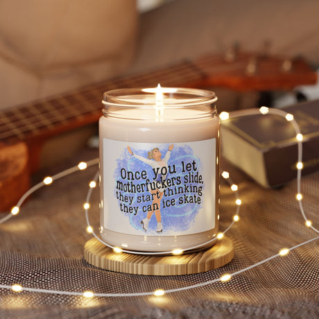 Let 'Em Slide [Uncensored] Scented Soy Candle - 9oz - Adults Skate Too LLC