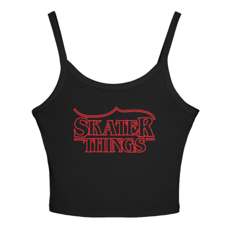 Skater Things Spaghetti Strap Tank Top