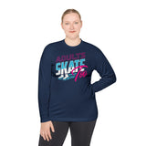 Retro Unisex Lightweight Long Sleeve T-Shirt - Adults Skate Too LLC