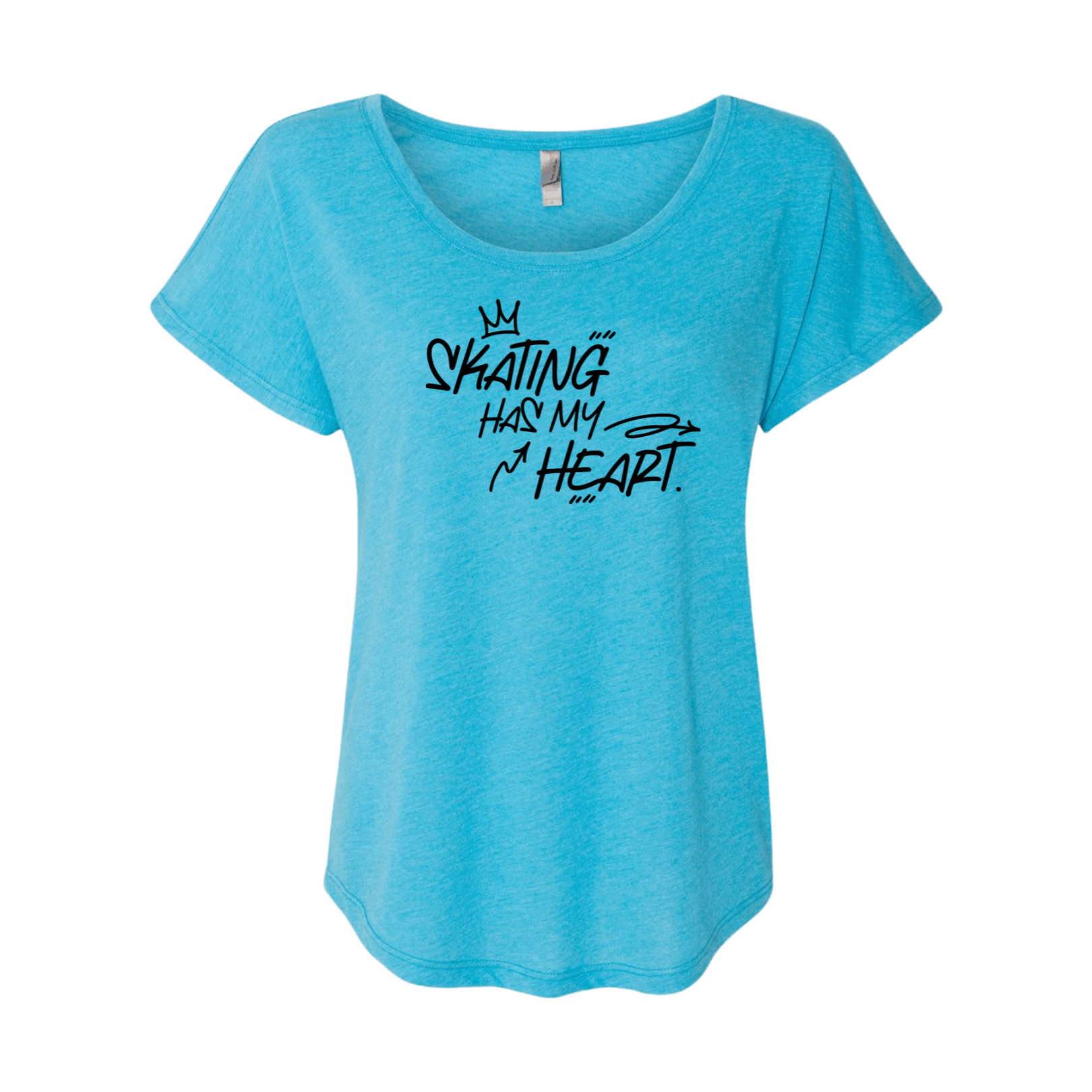 Skating Has My Heart Dolman Tee
