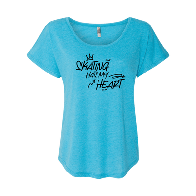 Skating Has My Heart Dolman Tee