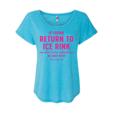 If Found Dolman Tee - Adults Skate Too LLC