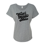 World's Okayest Skater Dolman Tee