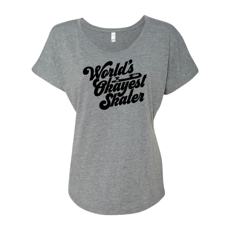 World's Okayest Skater Dolman Tee