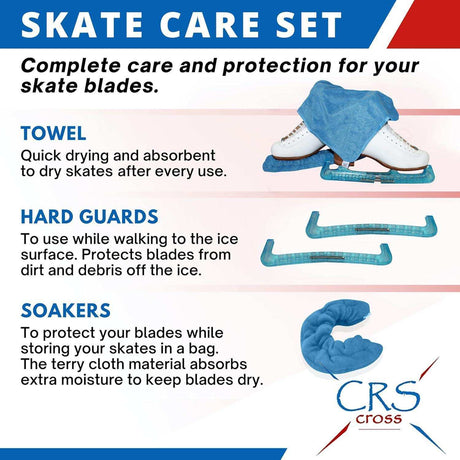 CRS Cross Skate Guards, Soakers and Towel - Adults Skate Too LLC