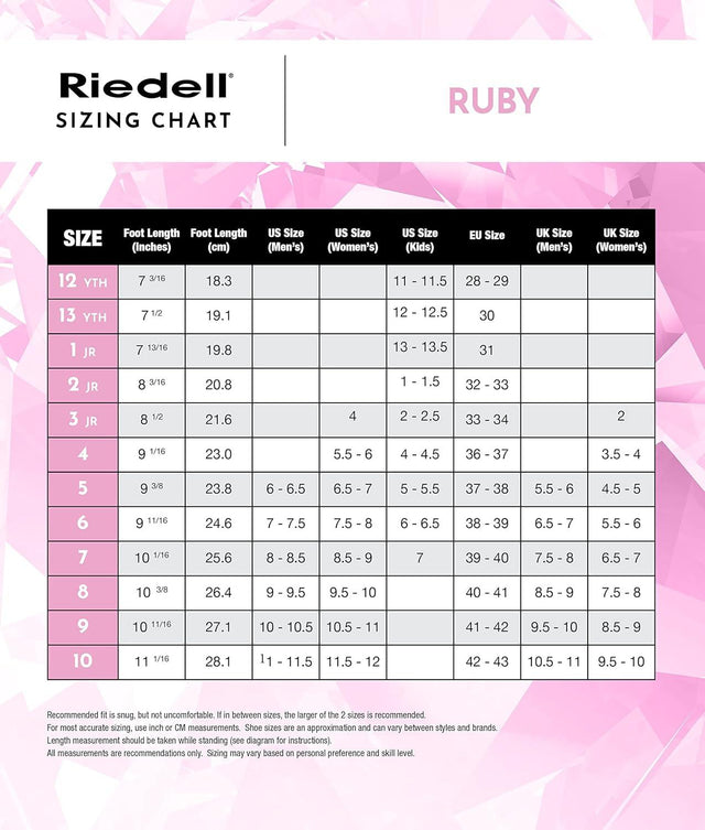 Riedell Ruby Ice Skate - Recreational Adult Ice Skates