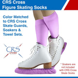 CRS Cross Figure Skating Socks (2 Pair) Knee High