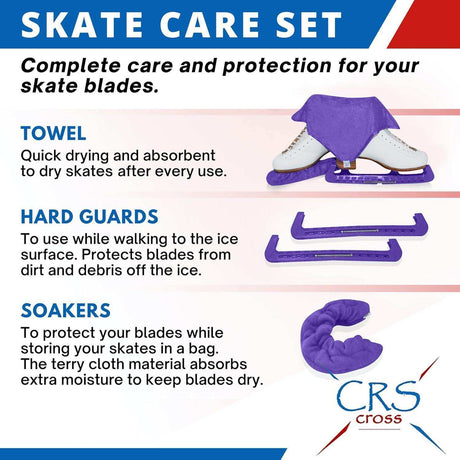 CRS Cross Skate Guards, Soakers and Towel - Adults Skate Too LLC