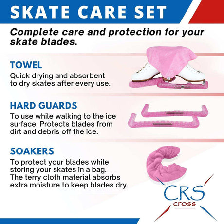 CRS Cross Skate Guards, Soakers and Towel - Adults Skate Too LLC