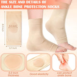 Padded Skate Ankle Protector Sleeve Pad for Boots, Skates, Etc