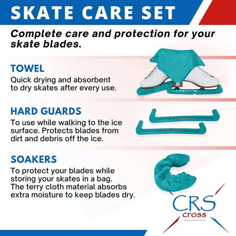 CRS Cross Skate Guards, Soakers and Towel - Adults Skate Too LLC