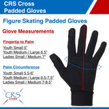 CRS Cross Padded Ice Skating Gloves - Adults Skate Too LLC