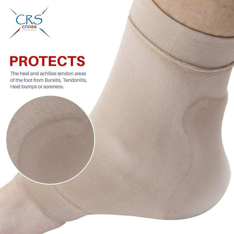 CRS Cross Achilles Heel Sleeve - Adults Skate Too LLC