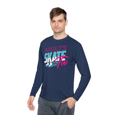 Retro Unisex Long Sleeve - Adults Skate Too LLC