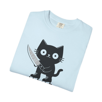 Knife Shoes Cat T-Shirt