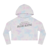 Introverted But Willing to Discuss Figure Skating Cropped Hoodie - Adults Skate Too LLC